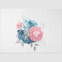 Het boeket serie ontwerp 162 tissuepapier