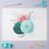 Het boeket serie ontwerp 164 tissuepapier (Craft)