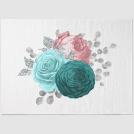 Het boeket serie ontwerp 169 tissuepapier