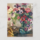 Het boeket van anemonen | Luce Boyals Briefkaart (Voorkant)