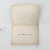 Het boeket van Daisy met romance Kaart (Binnen)