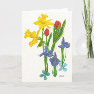 Het Boeket van de lente Kaart
