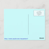 Het boeket van de lente van bloemen briefkaart (Achterkant)