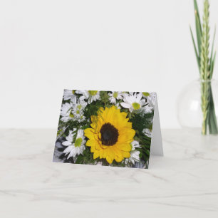 Het Boeket van de zonnebloem Kaart