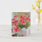 Het Boeket van Linda, Inspirerend Kaart (Gele Bloem)