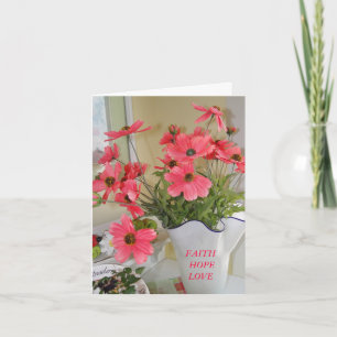 Het Boeket van Linda, Inspirerend Kaart