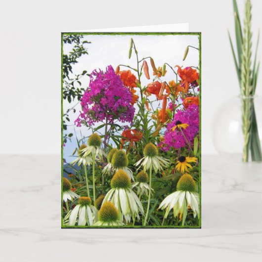 Het Boeket van Wildflower Kaart (Voorkant)