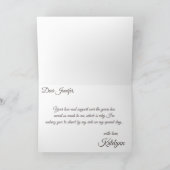 Het Boeket van zonnebloemen is Mijn Eerste Kaart (Binnen)