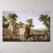Het Boerderij, 1750 Poster (Voorkant)