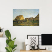 Het Boerderij - Charles-François Daubigny Fine Art Poster (Thuiskantoor)
