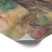 Het Boerderij in Les Collettes, Cagnes Auguste Ren Poster (Hoek)