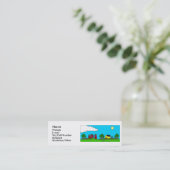 Het Boerderij Mini Visitekaartje (Staand voorkant)