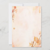 Het Boerderij Roze Blauwe Herfst Meisje Pompoen Ge Kaart (Achterkant)