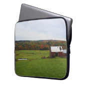 Het Boerderij van de herfst Laptop Sleeve (Voorkant Links)