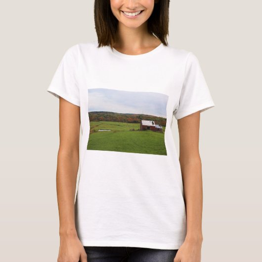 Het Boerderij van de herfst T-shirt (Voorkant)