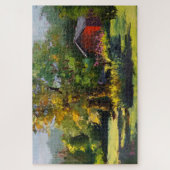 Het Boerderij van de pioneer Impressionistic het S Legpuzzel (Verticaal)