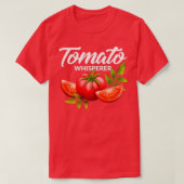 Het Boerderij van de tuintuintuinbouw van tomaten T-shirt (Design voorkant)
