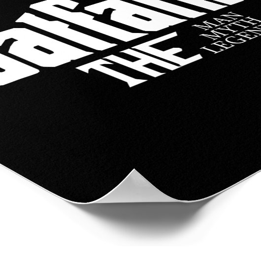 Het Boerderij van Goatfather Dier voor Boeren Ranc Poster (Hoek)