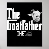 Het Boerderij van Goatfather Dier voor Boeren Ranc Poster (Voorkant)