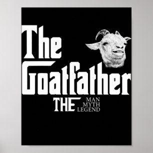 Het Boerderij van Goatfather Dier voor Boeren Ranc Poster