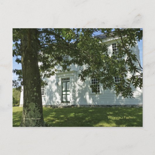 Het Boerderij van Thoreau Briefkaart (Voorkant)