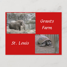 Het Boerderij van toelagen Briefkaart