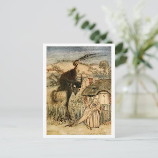 Het Bogey Beast Briefkaart (Staand voorkant)