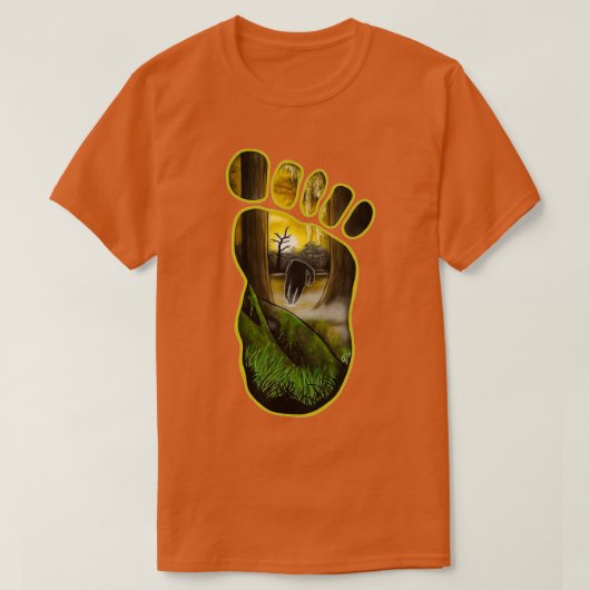 Het Boggy Creek Monster T-shirt (Design voorkant)