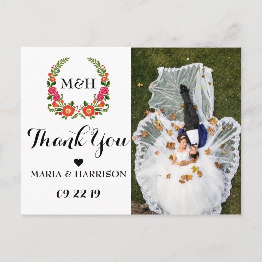 Het Bohemian Summer Wedding Collectie Briefkaart (Voorkant)