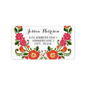 Het Bohemian Summer Wedding Collectie Etiket (Voorkant)