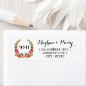 Het Bohemian Summer Wedding Collectie Etiket (Insitu)