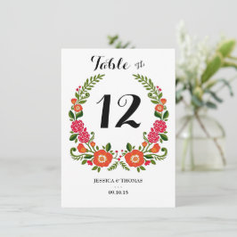 Het Bohemian Summer Wedding Collectie Kaart