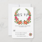 Het Bohemian Summer Wedding Collectie Kaart (Voorkant)