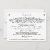 Het Bohemian Summer Wedding Collectie Kaart (Achterkant)