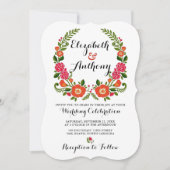 Het Bohemian Summer Wedding Collectie Kaart (Voorkant)