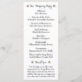 Het Bohemian Summer Wedding Collectie Programmakaart (Achterkant)