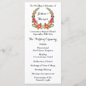 Het Bohemian Summer Wedding Collectie Programmakaart (Voorkant)