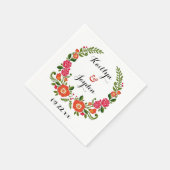 Het Bohemian Summer Wedding Collectie Servet (Hoek)