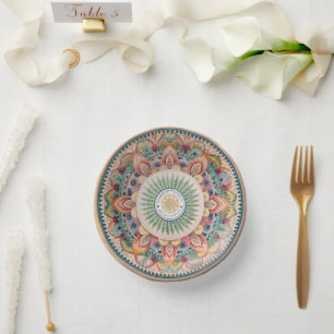 Het Boho servies debat: Melamine Paper Borden Papieren Kommen