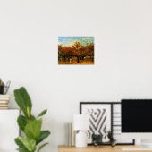 Het Bois de Boulogne van Van Gogh, Poster (Thuiskantoor)