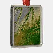 Het Boliviaanse Amazonegebied Metalen Ornament (Rechts)