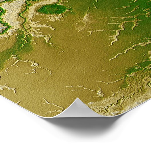 Het Boliviaanse Amazonegebied Poster (Hoek)