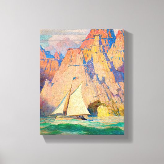 Het Bonadventure van Newell Convers Wyeth Canvas Afdruk (Voorkant)