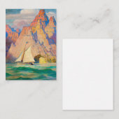 Het Bonadventure van Newell Convers Wyeth Notitiekaartje (Voorkant / Achterkant)