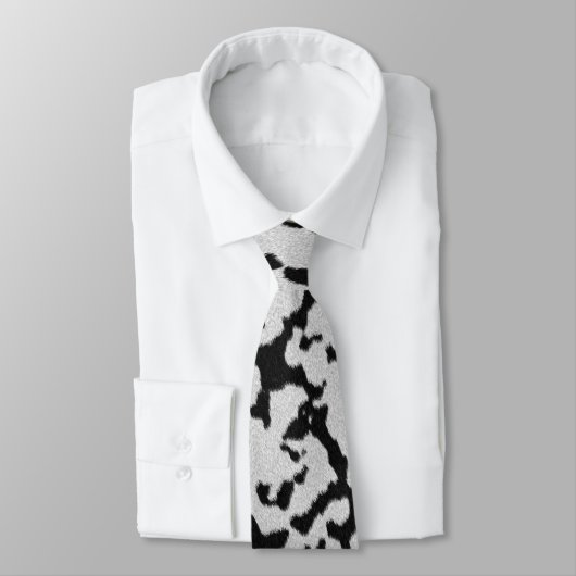 Het bont-collectie - Dalmatische bont Stropdas (Gebonden)