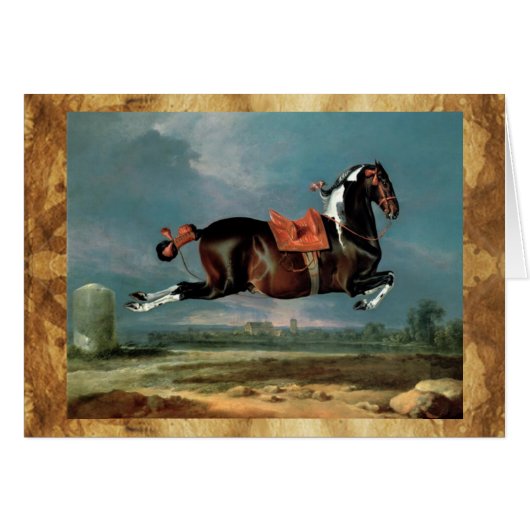 Het Bont Paard "Cehero" Steigerend (Voorkant Horizontaal)