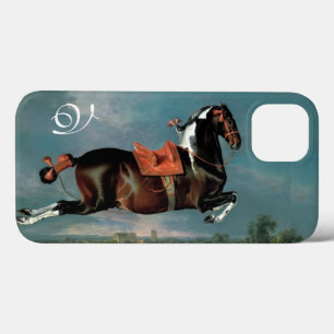 Het Bont Paard "Cehero" Steigerend Monogram Case-Mate iPhone Case