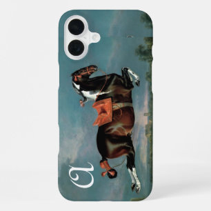Het Bont Paard "Cehero" Steigerend Monogram iPhone 16 Plus Hoesje