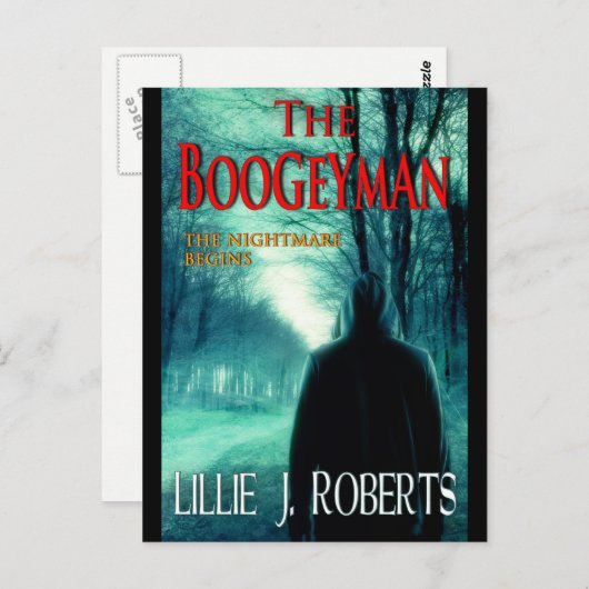 Het Boogeyman Designer Briefkaart (Voorkant / Achterkant)