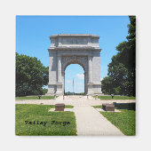 Het boogmonument in Valley Forge Magneet (Voorkant)